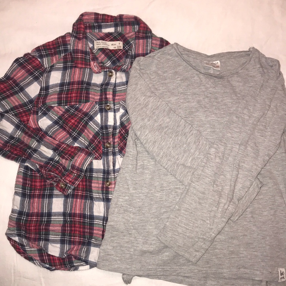 Zara girls top bundle 7